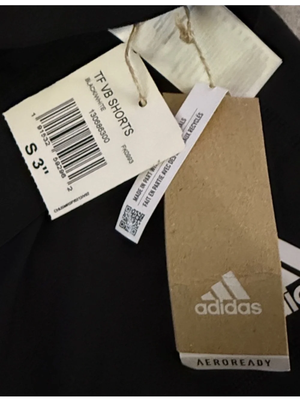 Adidas Black Women's Shorts